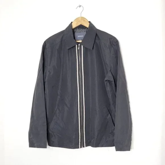 Mexx Original Men's Classic Black Zip Up Long Sleeve Casual Jacket Spring Medium - Picture 1 of 11